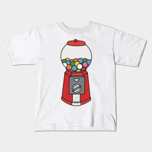 Retro Gumball Machine Kids T-Shirt